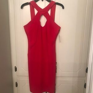 Vince Camuto Pink Cutout Dress
